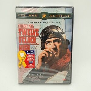 Twelve O Clock High DVD Fox War Classics Gregory Peck WWII Drama New Sealed